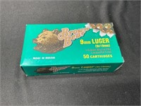 Brown Bear 9 MM Luger qty 50