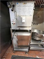 ACCUTEMP S/S DUAL STEAM 'N' HOLD CABINET W/CASTERS