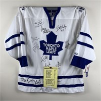 TORONTO MAPLE LEAFS AUTOGRAPHED JERSEY
