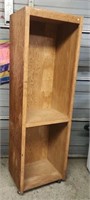 Plywood Cabinet/Shelf on Wheels  18D×24W×76H