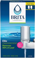 Brita Elite 1 System/ 2 Filters in Chrome