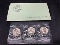 1980 SBA Dollar Souvenir Set