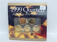 1999 24 KT Gold Quarter Collection