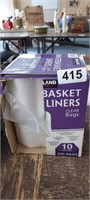 BOX FULL OF 10 GALLON WASTEBASKET LINERS