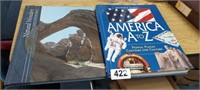 NATURAL WONDERS & AMERICA FROM A TO Z BOOKS