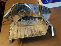 Rival electric Food Slicer, vintage stainless