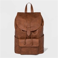 UNIVERSAL THREAD BROWN FLAP BACKPACK