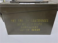 Empty .30-06 ammo can