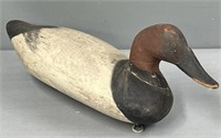 Duck Decoy Carved & Painted Wood Sportsman