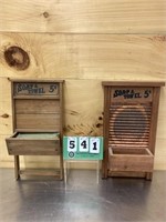 2 - Decorative Wood Washboards