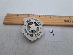 Dodge City Marshall Badge