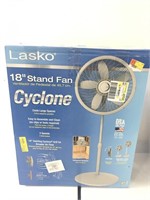 Lasko 18 inch cyclone stand fan

New condition