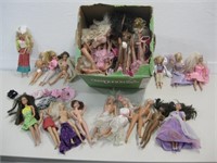 Assorted Barbie Dolls & Accessories