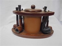 Tobacca Pipe Set with Holder