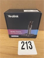 YEALINK WH63 TEAMS DECT WIRELESS HEADSET