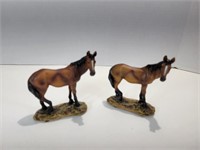 2- Horse Figurines