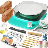 ToyUnited Mini Pottery Wheel for Beginners: Comple