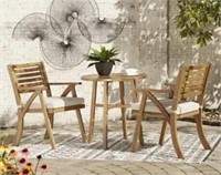 Ashley P305 Vallerie Patio Table & 2 Arm Chairs