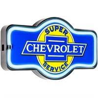 Chevrolet LED Light Rope Bar Sign