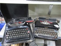 Remington 5 Typewriter and Corona Standard.