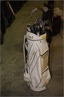 MILLER BAG, ASSORTED CLUBS