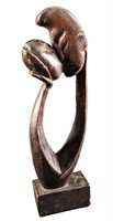 Vintage Wooden Abstract Figurine