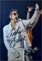 Autograph COA Justin Bieber Photo