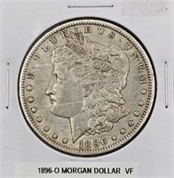 1896 O Morgan Silver Dollar VF