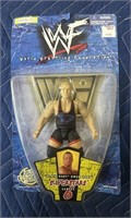 1998 WWF JAKKS SUPERSTARS 6 BLSCK HART OWEN HART