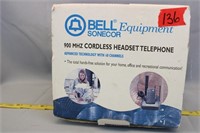BELL EQUIT. CORDLESS HEADSET PHONE