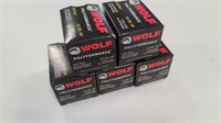 100 Rds - .223 Wolf 55gr Cartridges