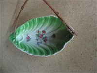 Vintage japan Ceramic Candy dish with Handle