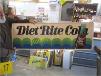 DIET RITE COLA SIGN