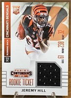 Jeremy Hill 2014 Contenders Rookie Patch