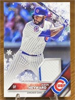 Jason Heyward 2016 Topps Holiday Patch