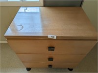 3-Draw Chest of Drawers - 33t x 30w x 21d