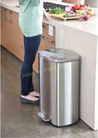 SoftStep 2.0 Stainless Steel Step Trash Can 13.2