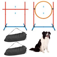 2 Pcs Dog Agility Training Equipment Obstacle
