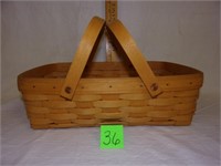 longaberger 1998 gathering basket