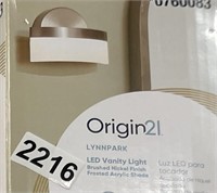 ORIGIN 21 LED VANITY LIGHT RETAIL $80