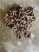 Length of Chain w/hooks