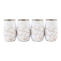 4-Pk S'Well Tumblers Insulated Stainless Steel,