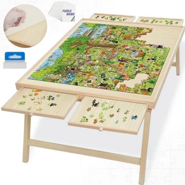 B233  Jolicasa Puzzle Table 34" x 26