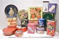 Quantity of collector tins