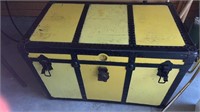 Yellow  trunk approximately   36” x 20.5 “x 23.5”