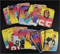1970 Topps Football Glossy's 27 out of 33,