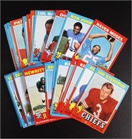 1971 Topps Football, 29 cards mixed players in