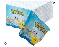 Pokemon plastic table cloth