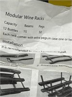 Woyezi pine wood Modular wine racks