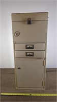 METAL FILE CABINET 30" TALL X 12" X 10"